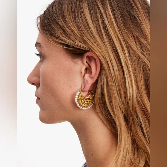 NWT Kate Spade♠️ Fresh Squeeze Hoops - Picture 3 of 5